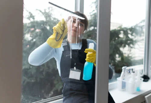 Nettoyage de vitres intérieures et extérieures à Saint-Boil